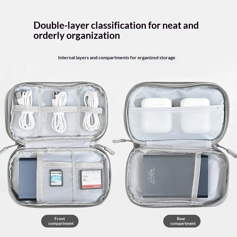 Multi Layer Travel Cable Organ - Tech Accessories Case ulasan dan harga