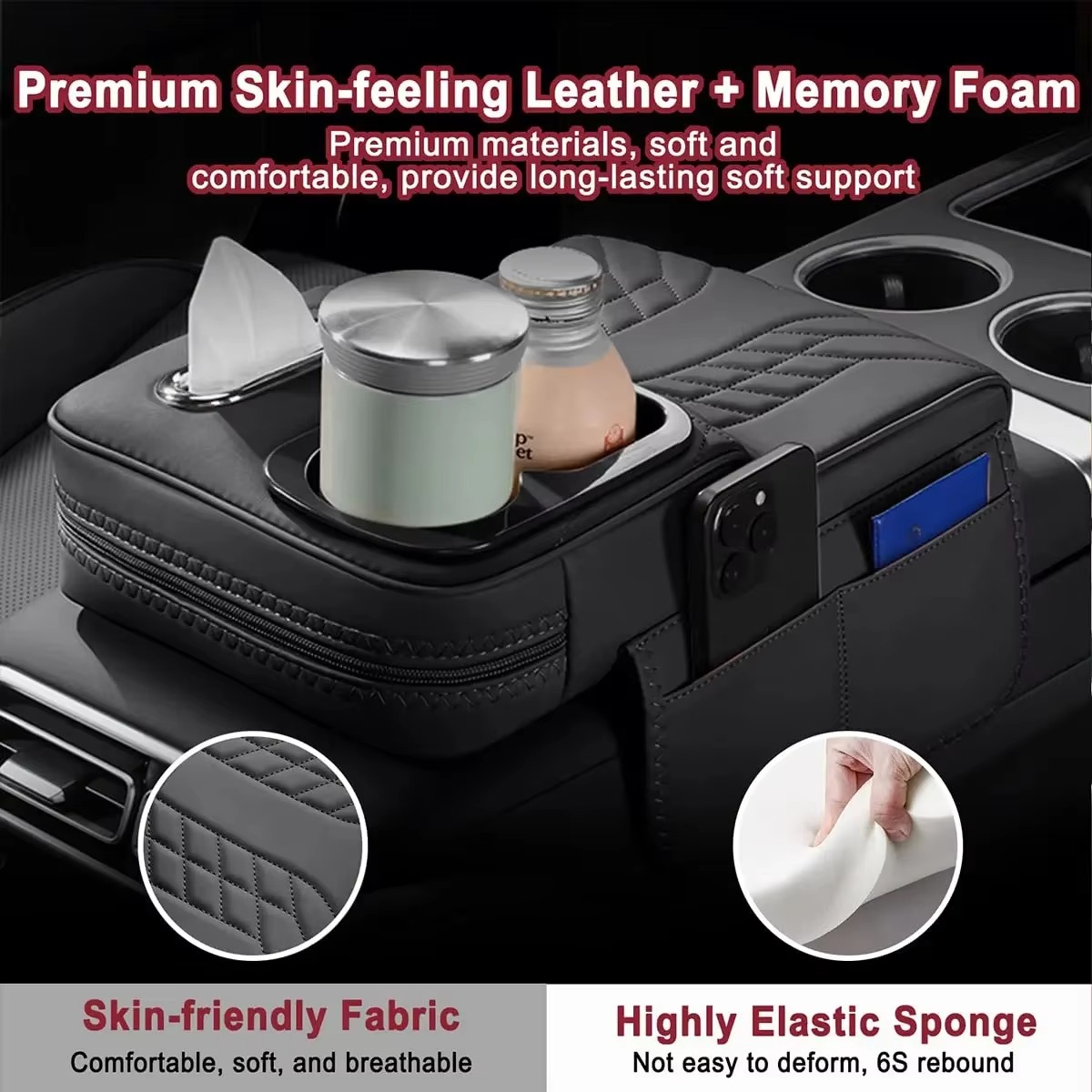 Car Armrest Box Heightening Pa - Tech Car Accessories ulasan dan harga